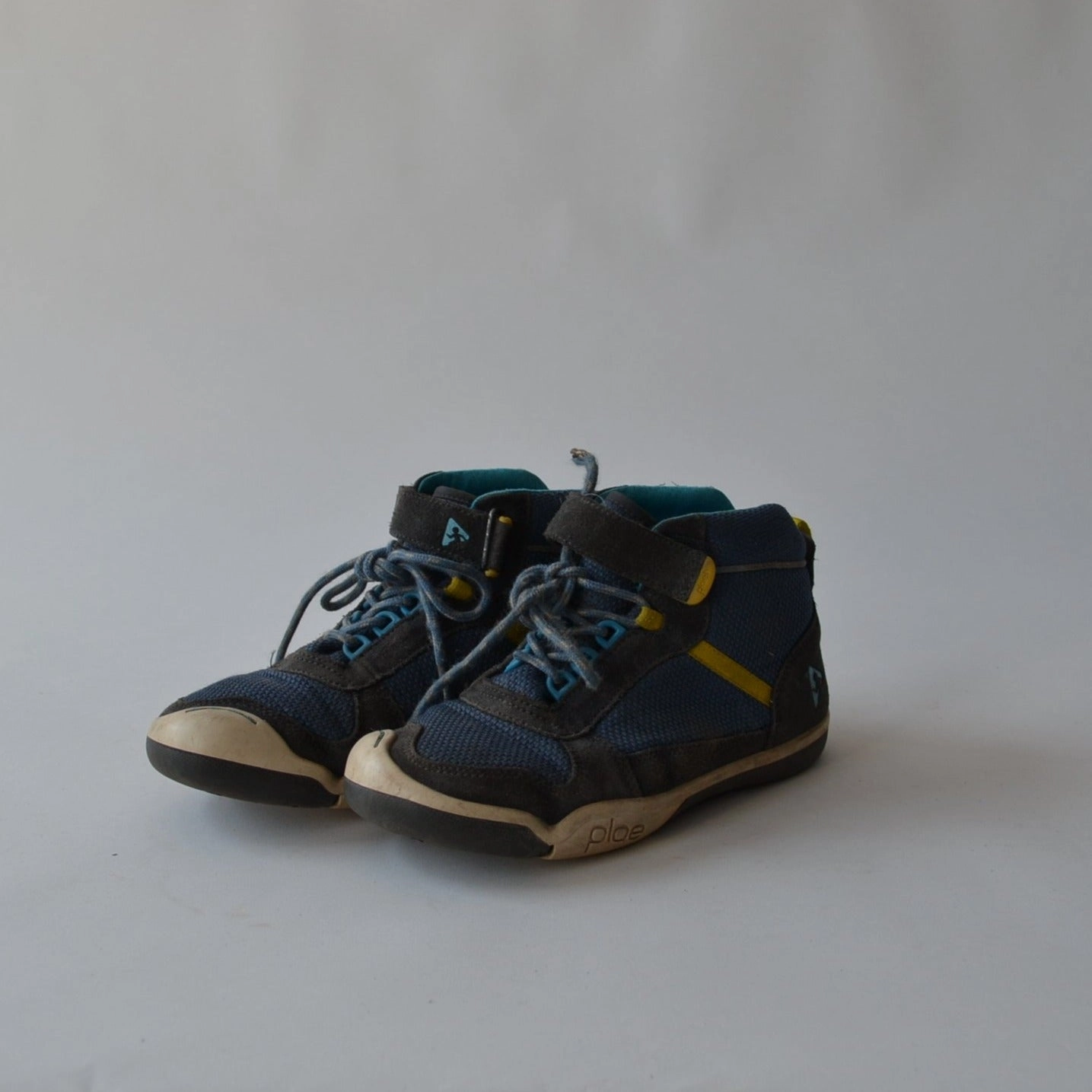 Best Rated Walking Shoes Trainers - Blue High Tops - Shoe Size 1