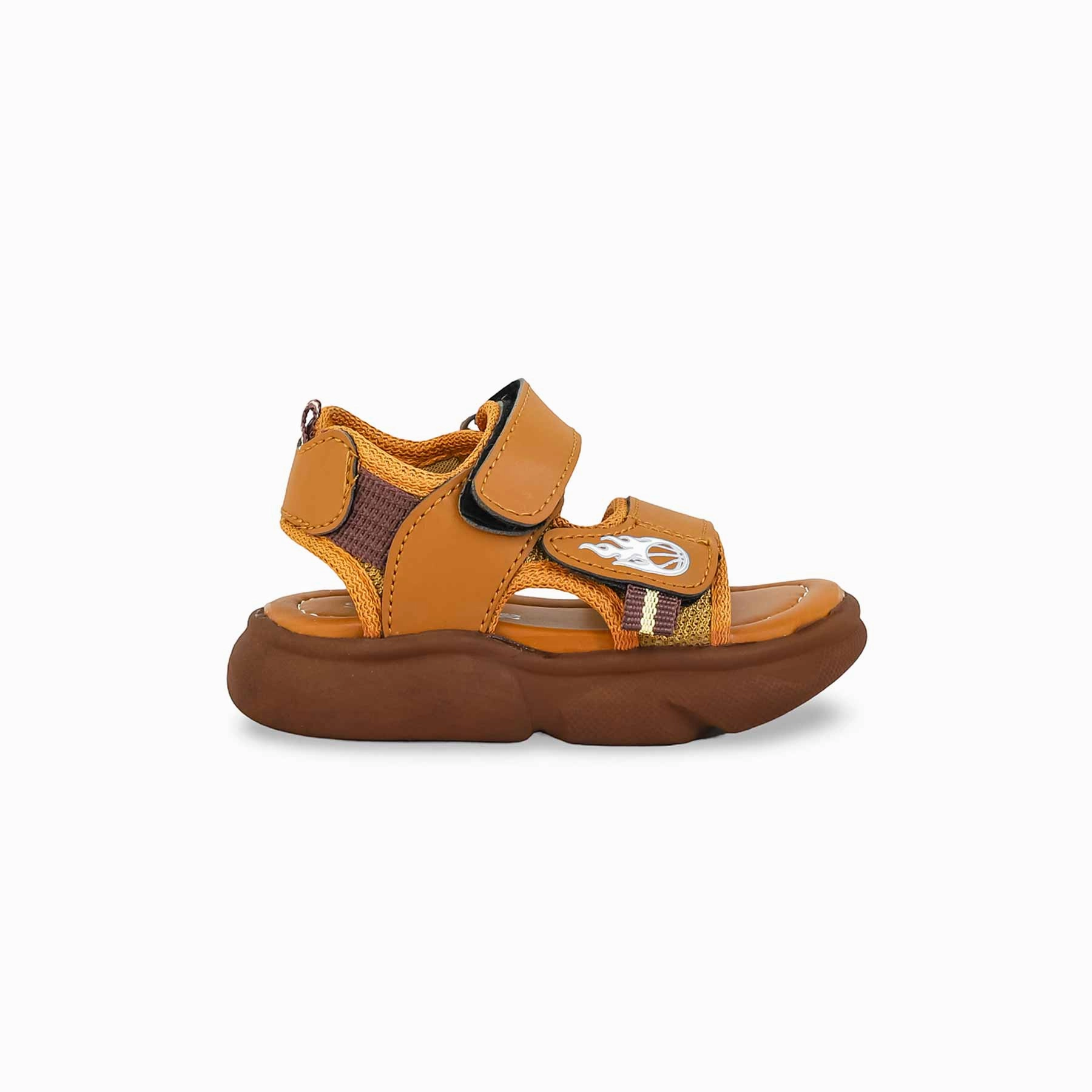 Boys Mustard Casual Sandal KD4769 Comfortable Dressy Flat Sandals