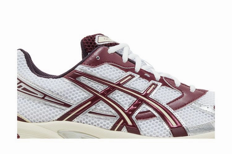 ASICS Gel-1130 White Maroon Banner Asics Gel Nimbus 18 Running Shoe Size 8