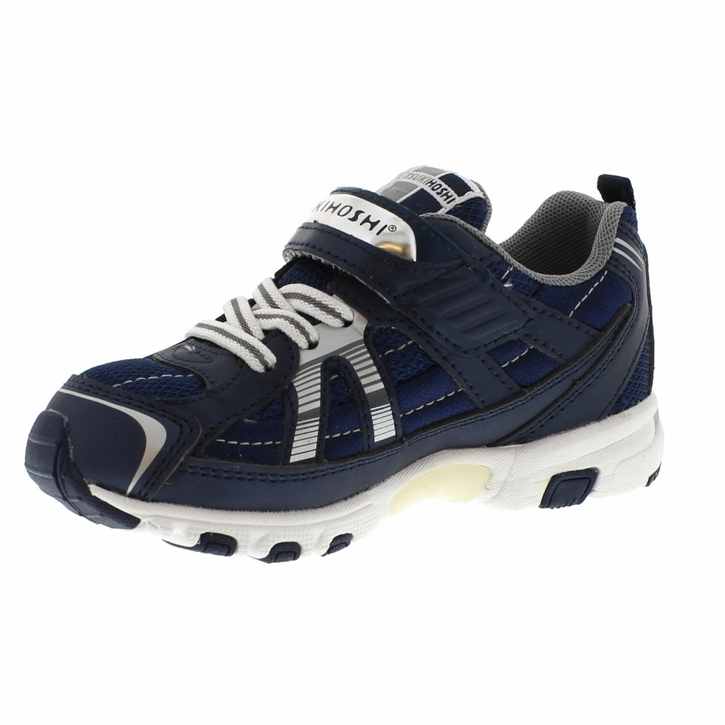 TSUKIHOSHI STORM NAVY/SILVER CHILD Best Shoes For Walking