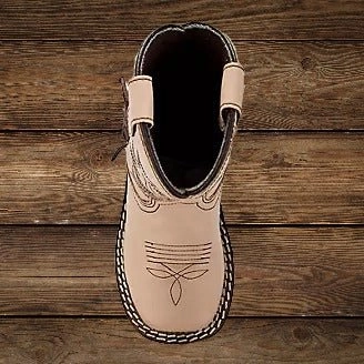 TuffRider Kids Tan Fringe Boots  Childrens Western Cowboy Boots Safety Boots Hiking