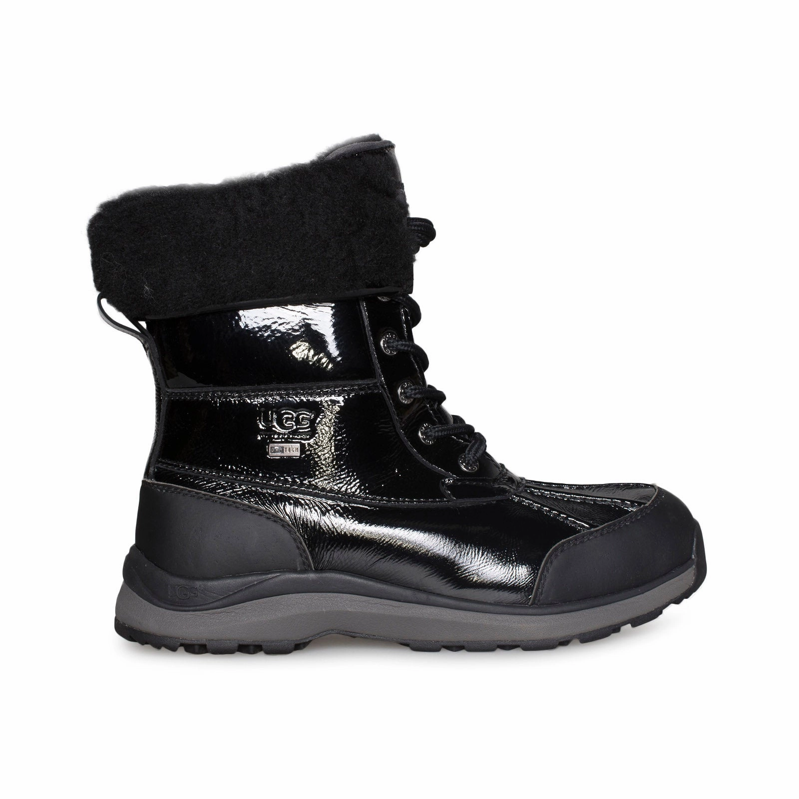 Boggs Boots UGG Adirondack III Patent Leather Black Boots - Women's