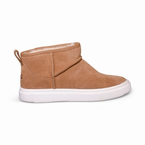 UGG Alameda Mini Chestnut Boots - Women's Golden Goose Western Boots