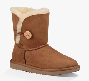 Hiking And Snow Boots UGG Bailey Button II Kids | Chestnut (1017400K)