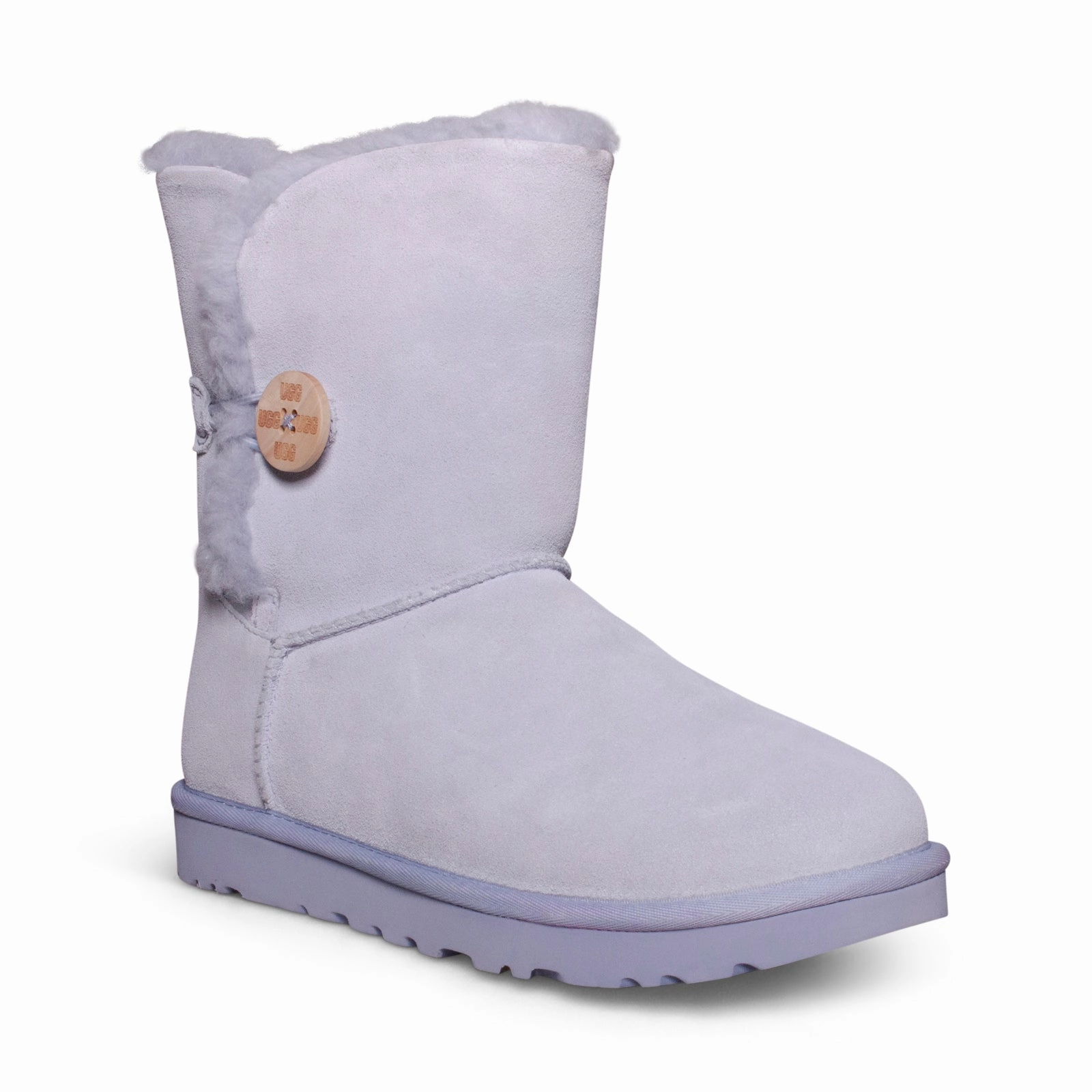 UGG Bailey Button Zen Blue Boots - Women's Boots With Steel Toes