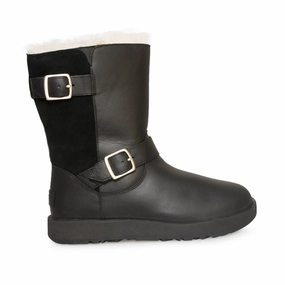 Boots For Cowgirls UGG Breida Waterproof Black Boots
