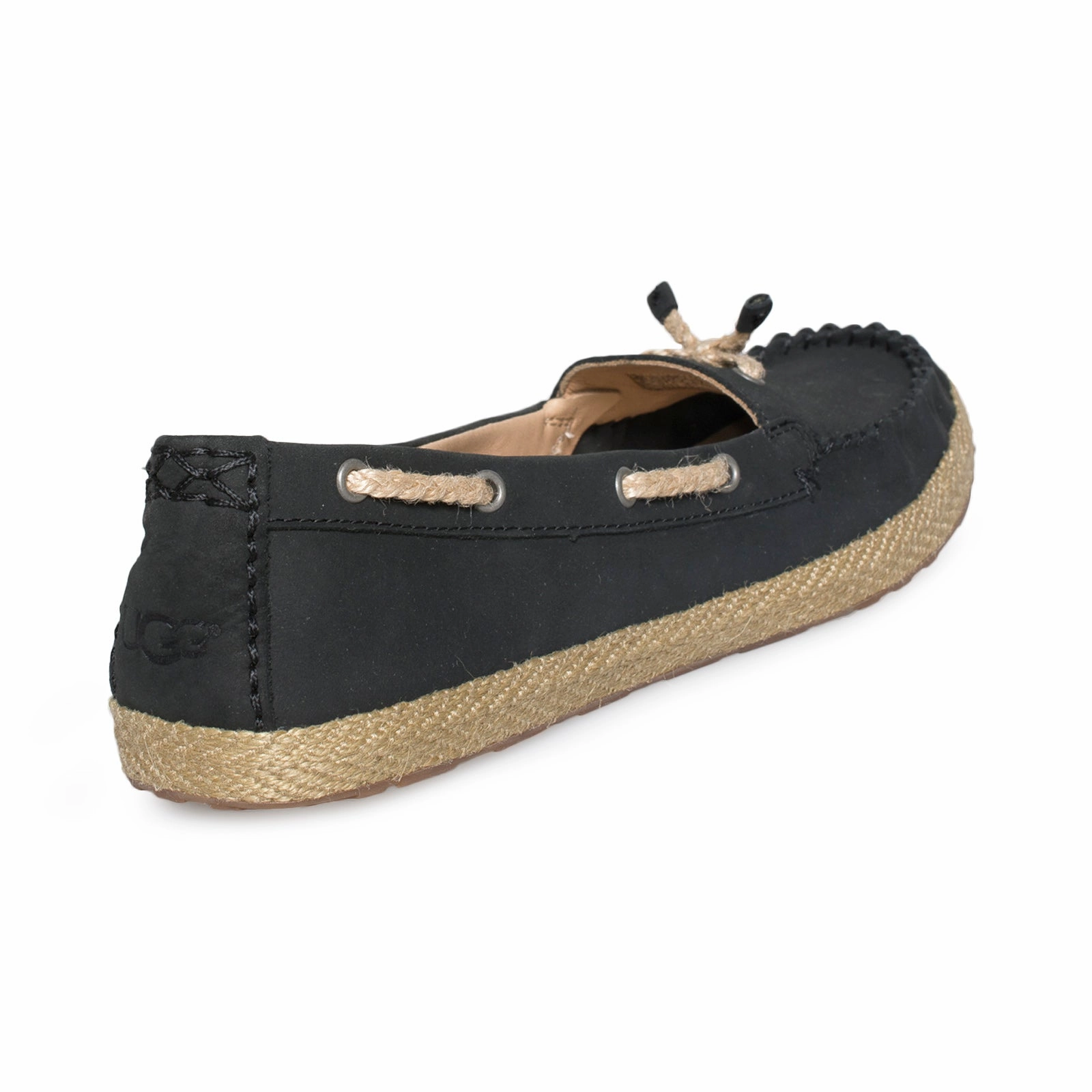 UGG Chivon Black Shoes Waffle Racing Flat Moon Shoe Price