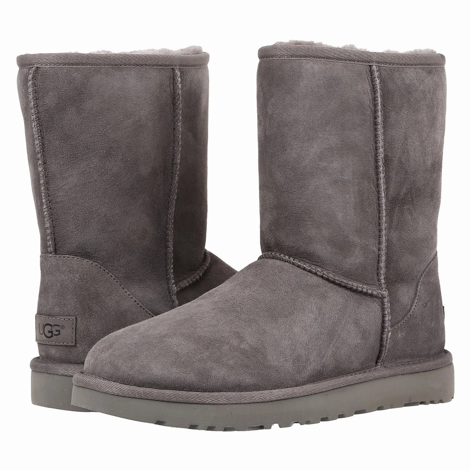 Western Boots Made In Usa UGG Classic Short II Women | Grey (1016223)