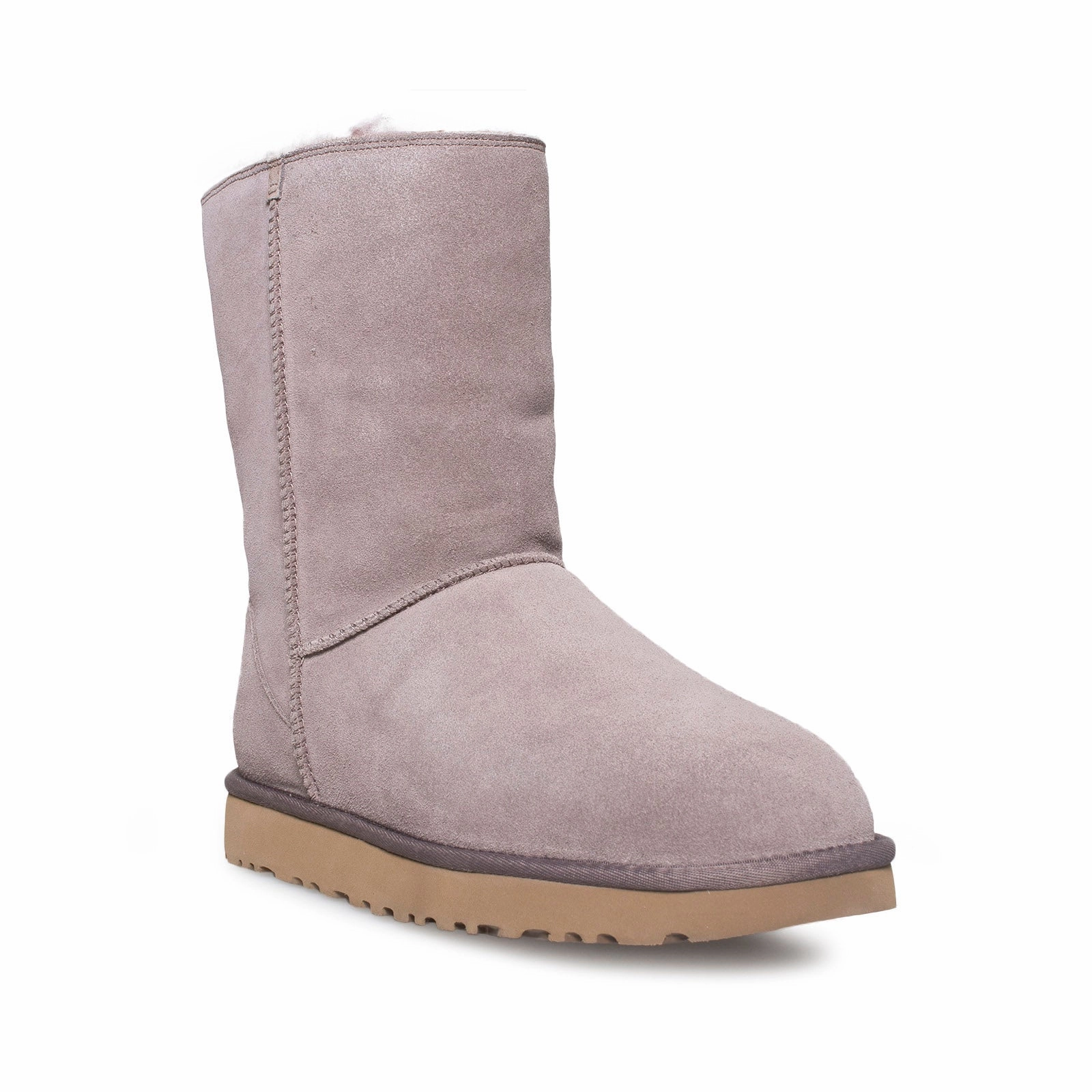 Hip Boots UGG Classic Short Zip Suede Stormy Grey Boots