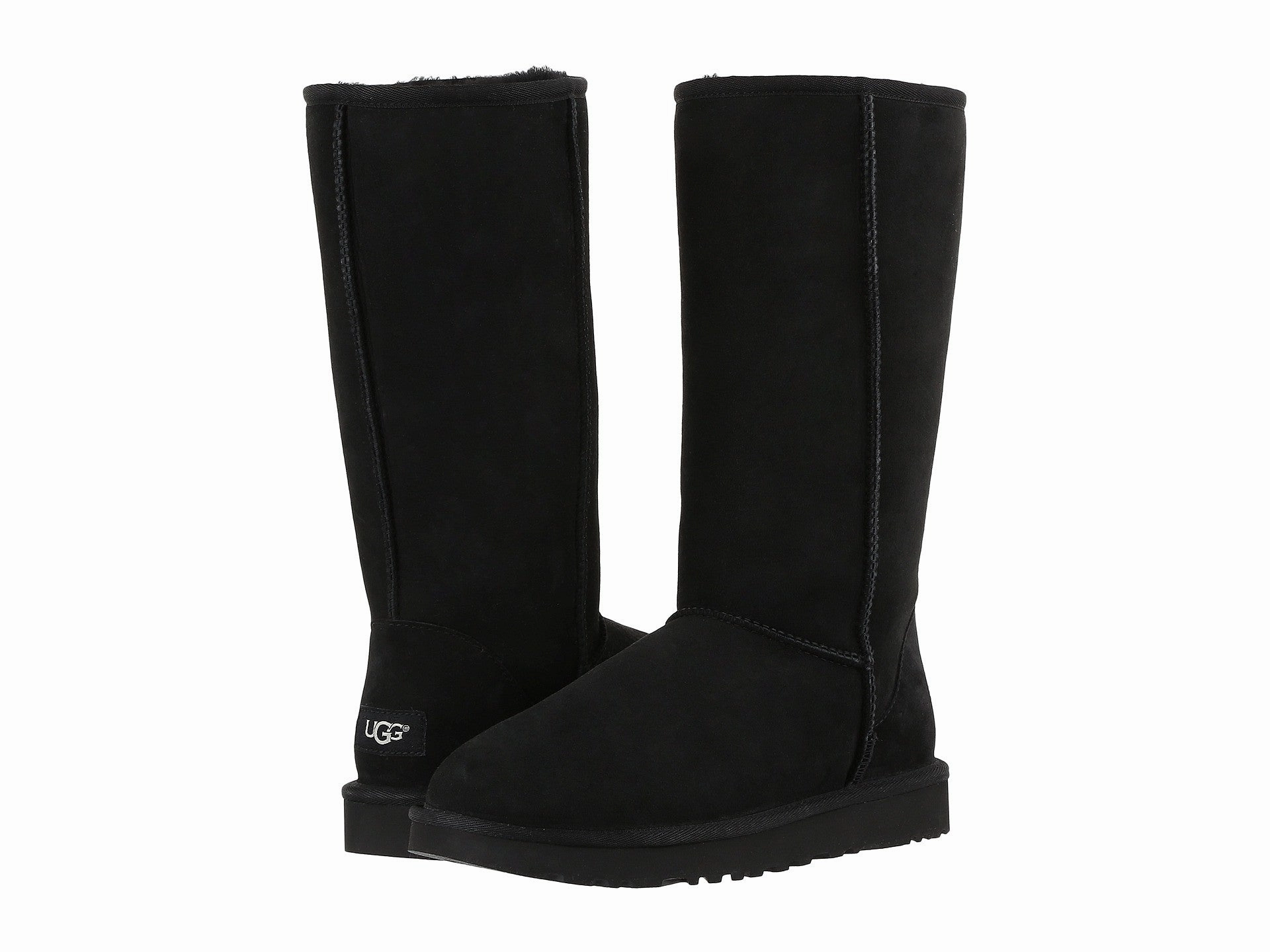 Wearing High Heels Everyday UGG Classic Tall II Women | Black (1016224)