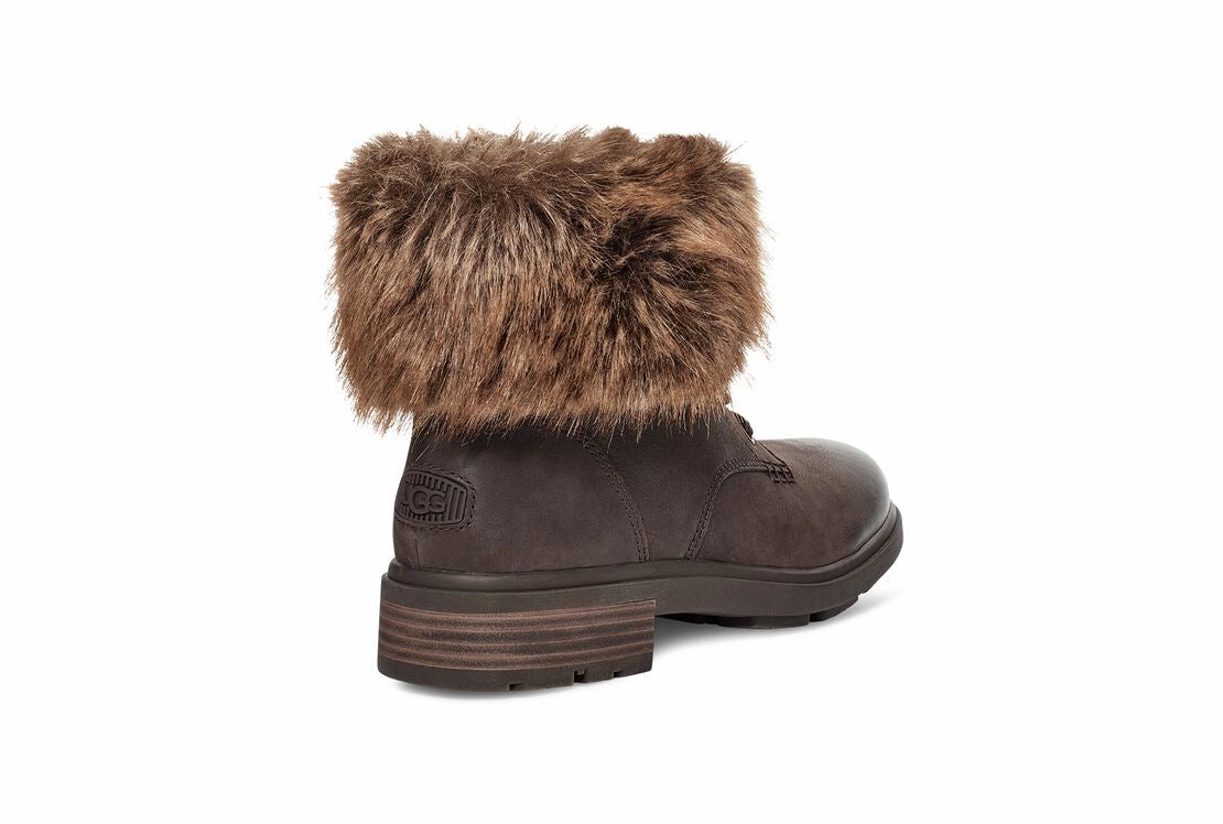 Boots Thigh UGG Harrison Lace Tipped Women | Stout Leather (1123289)