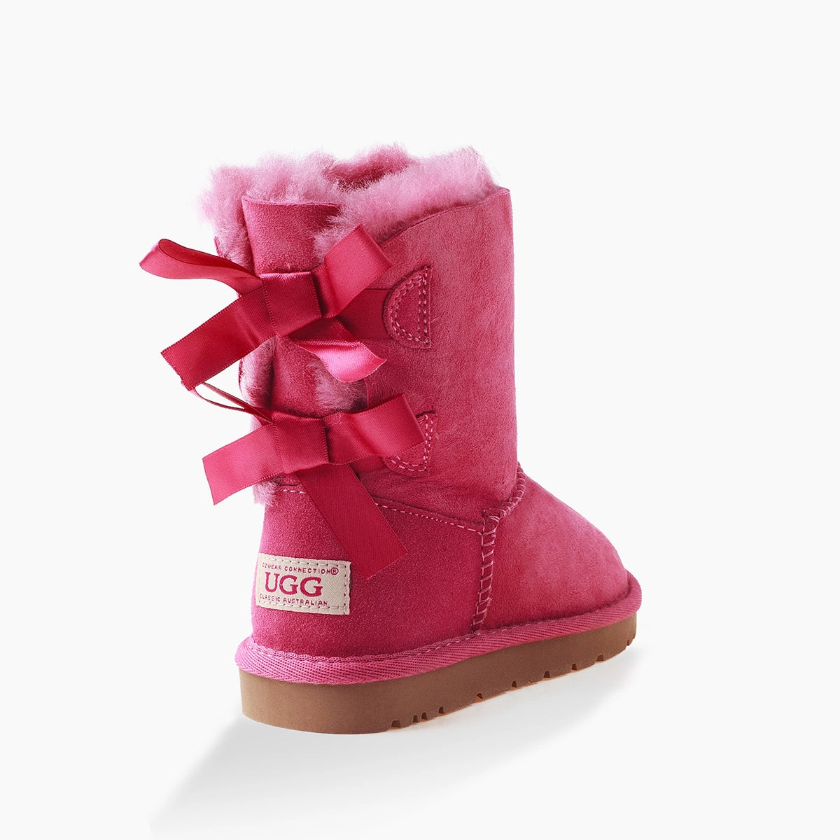 Ugg Kids 2 Ribbon Boots (Water Resistant) Heeled Ankle Boots