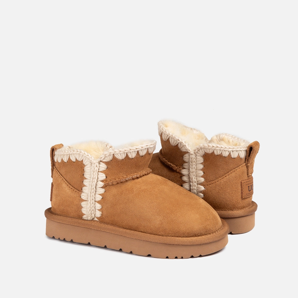 Demonias Boots Ugg Kids Eskimo Mini Boots (Water Resistant)