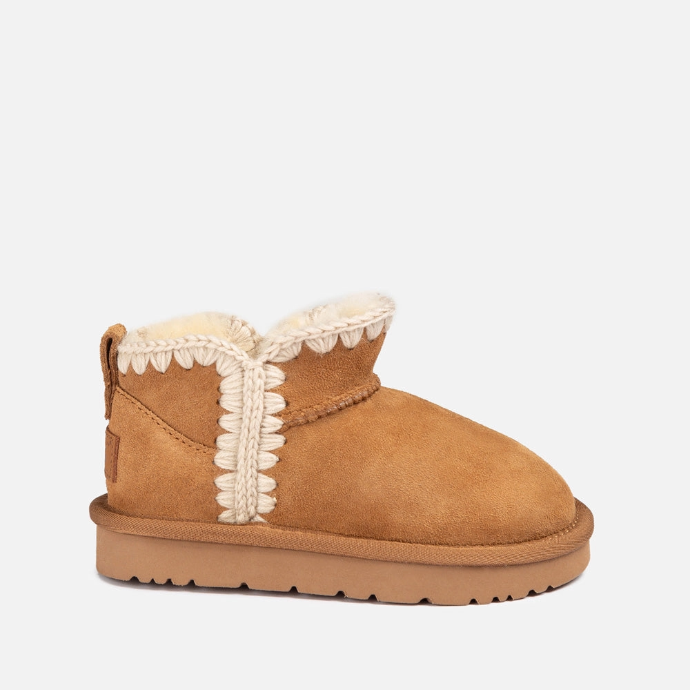 Suede Boots Wedge Ugg Kids Eskimo Mini Boots (Water Resistant)