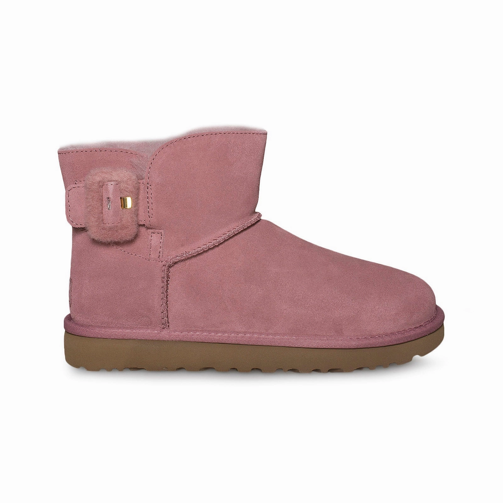 UGG Mini Fluff Buckle Pink Dawn Boots - Women's Sonora Boots