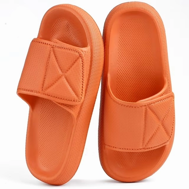 Ecetana Slides Sandals for Women Pillow Slippers Shower Sandals Thick Sole Womens Slides Floral Slippers