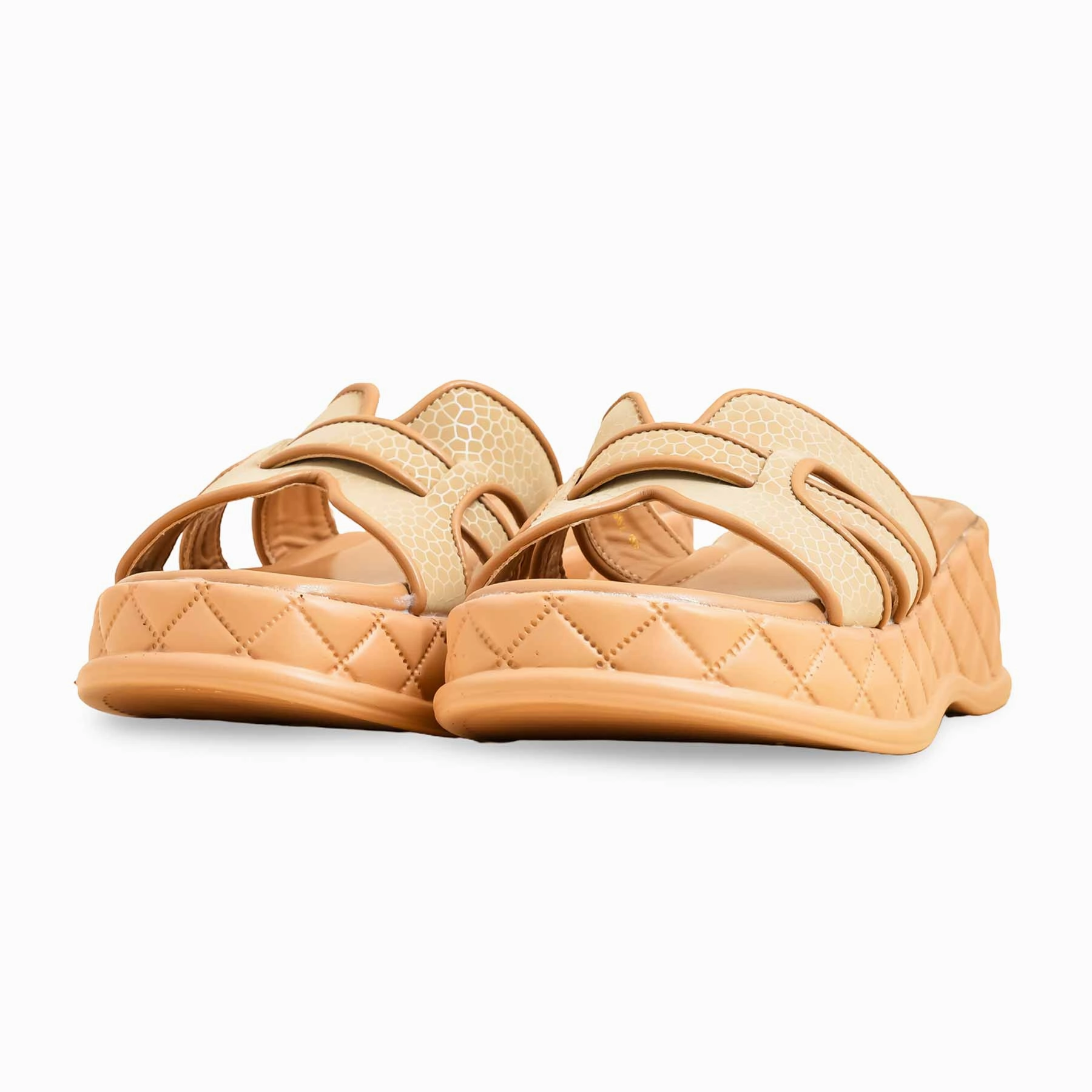 Beige Formal Slipper PU0562 Burree Slippers