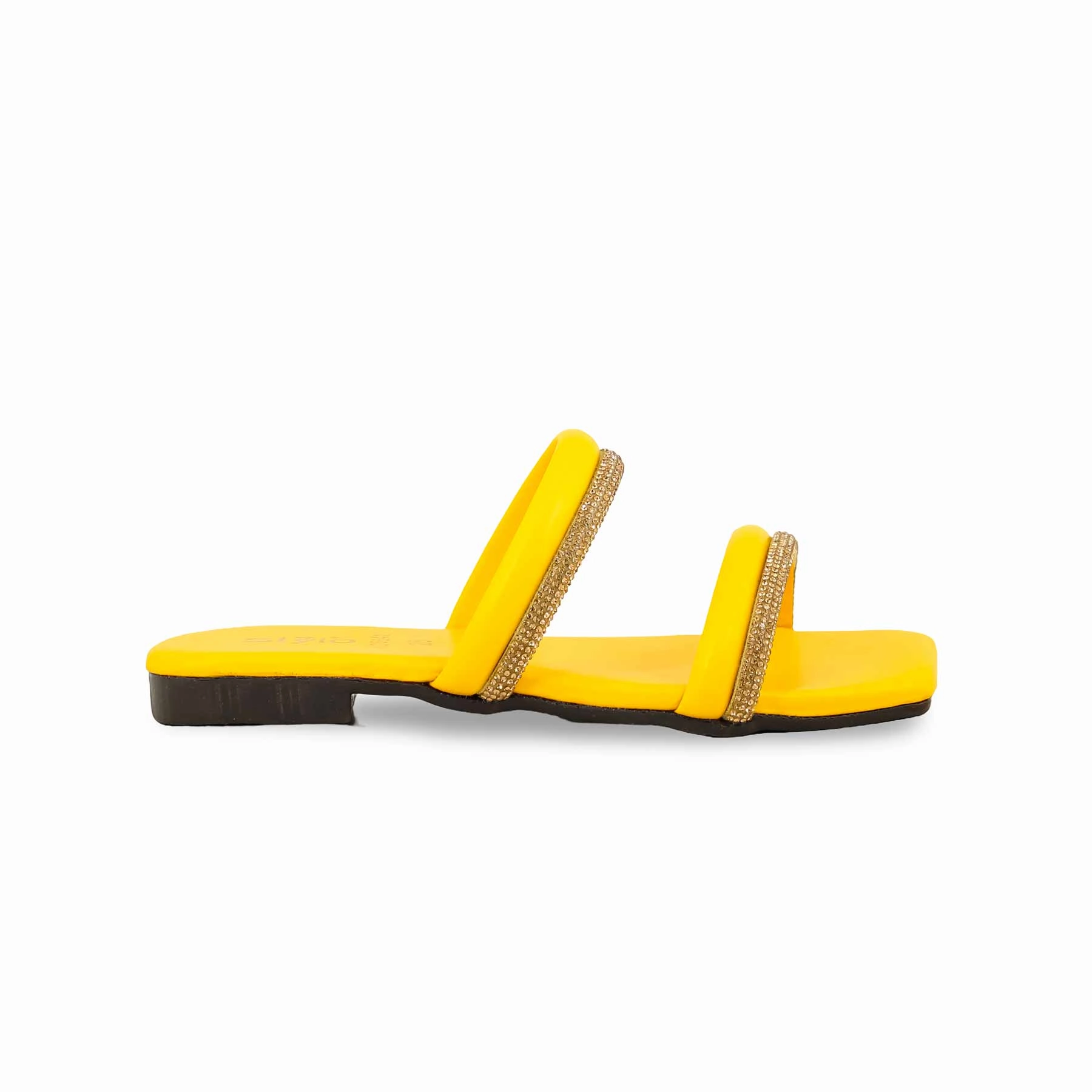 Girls Yellow Formal Slipper KD5541 Lambswool Slippers