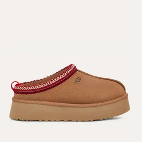 UGG Tazz Slipper - Chestnut Fox Boa Flat Shoes