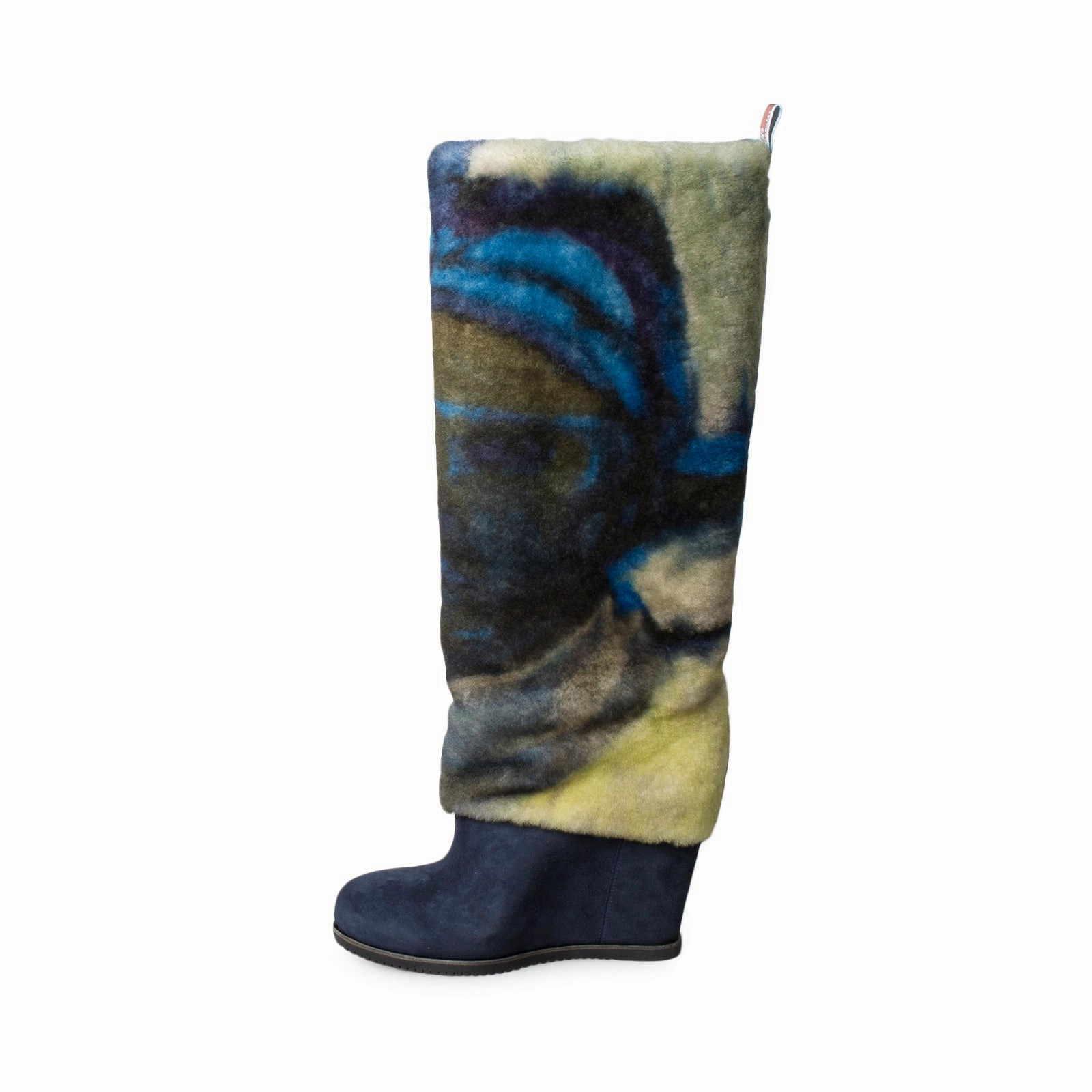 Apres Ski Boots UGG X Claire Tabouret Fluff Dark Sapphire Boots - Women's