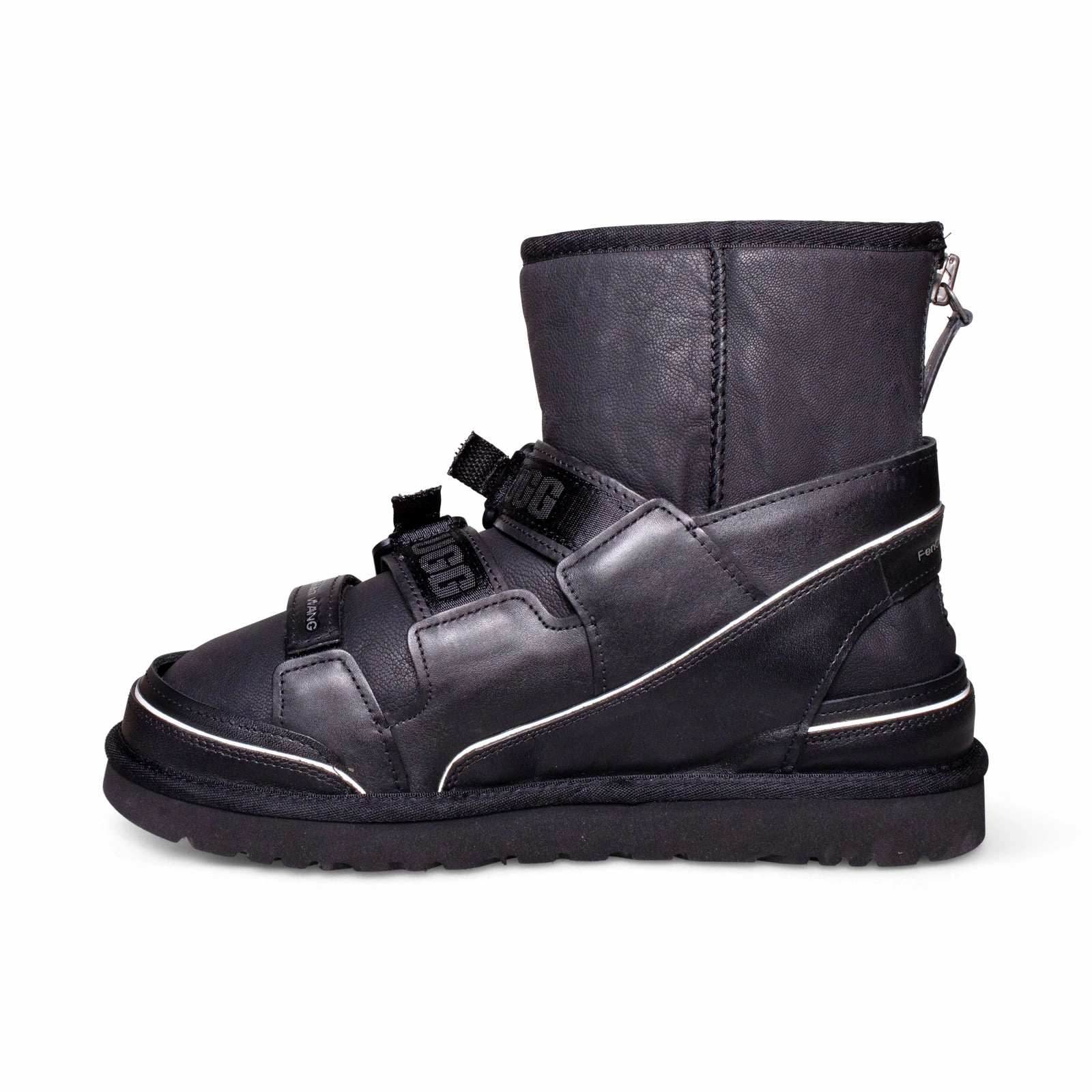UGG X Feng Chen Wang Sandal Black Boots - Women's Soccer Speed Boots For Wide Feet
