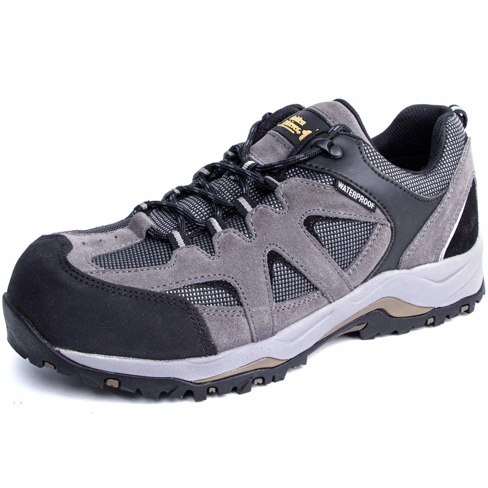 Golden Retriever 1365 Non-Slip Lightweight Anti-Fatigue 4" Steel Toe Work Shoes Leg Warmer Boots