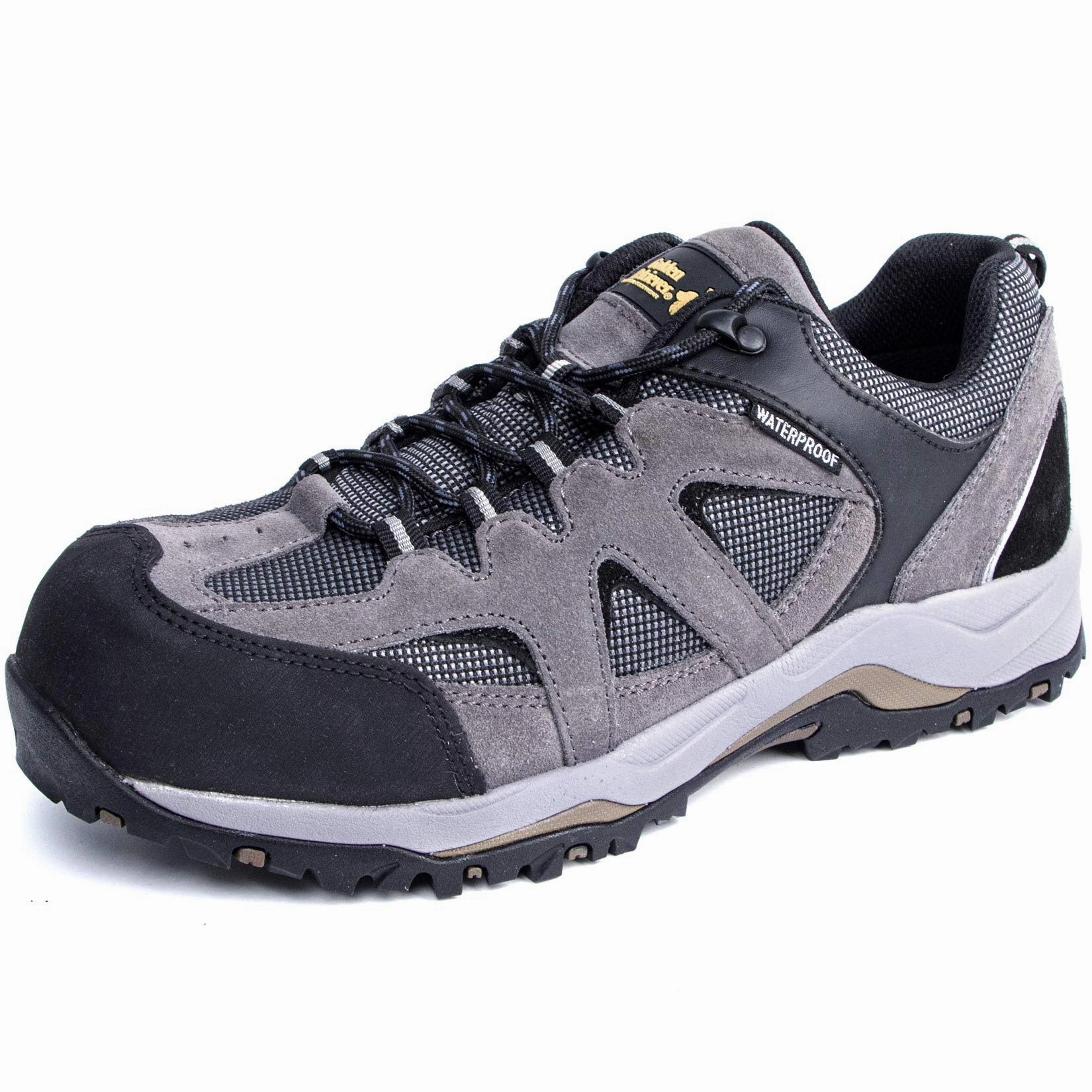 Golden Retriever 1365 Non-Slip Lightweight Anti-Fatigue 4" Steel Toe Work Shoes Men In Cowboy Boots