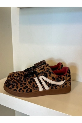 Flat Dance Shoes Suede Sole Madrid Sneaker