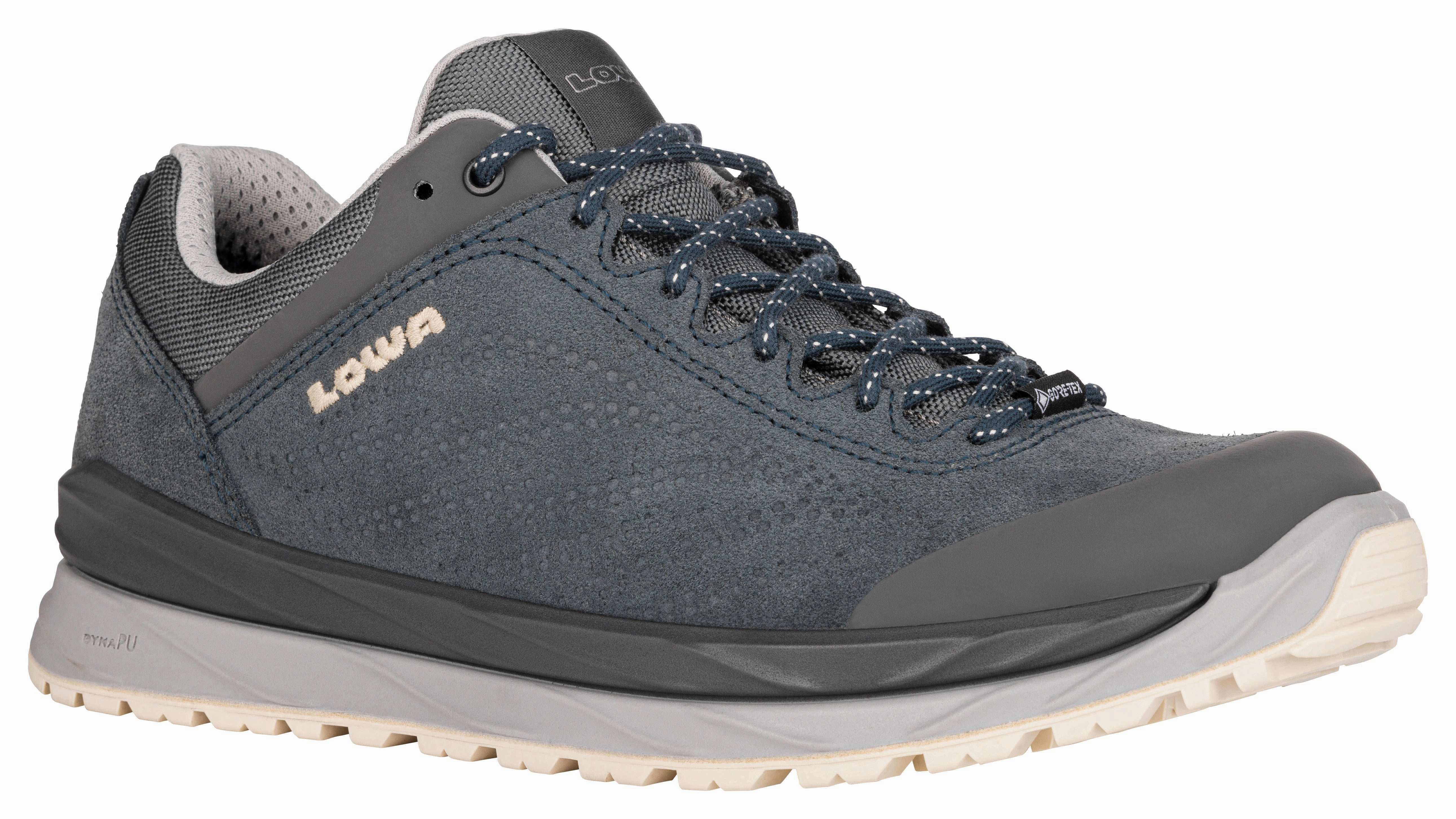 Lowa Women Blue MALTA GTX LO Ws Dorothy Leather Ankle Boots