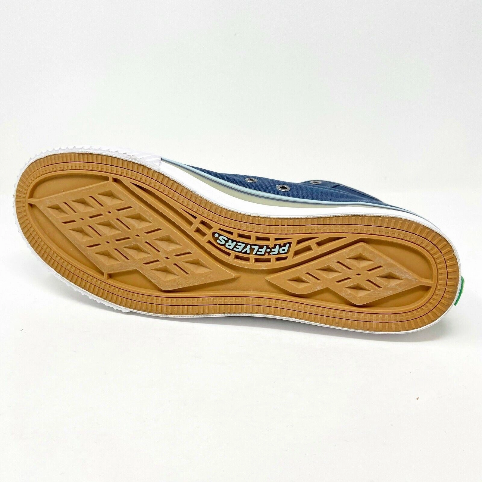 For Winter In Europe  Best Walking PF Flyers Center Hi Reiss Navy Blue White Womens Casual Shoes PM11CH2C