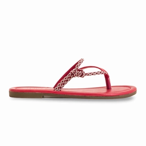 Flat Slipper Shoes Maroon Casual Chappal For Ladies CL1906