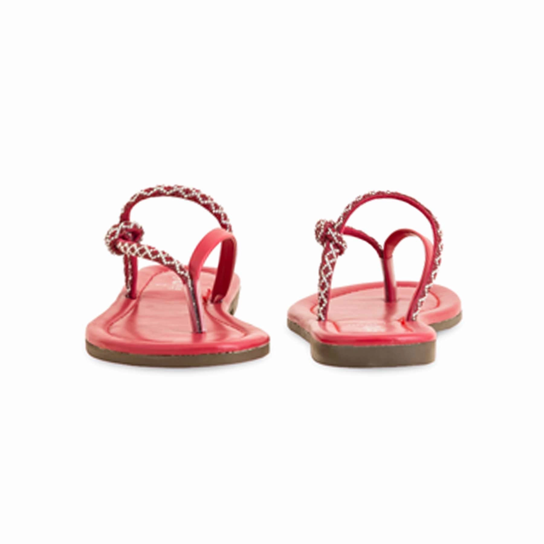 Maroon Casual Chappal For Ladies CL1906 Flat Coat Shoes