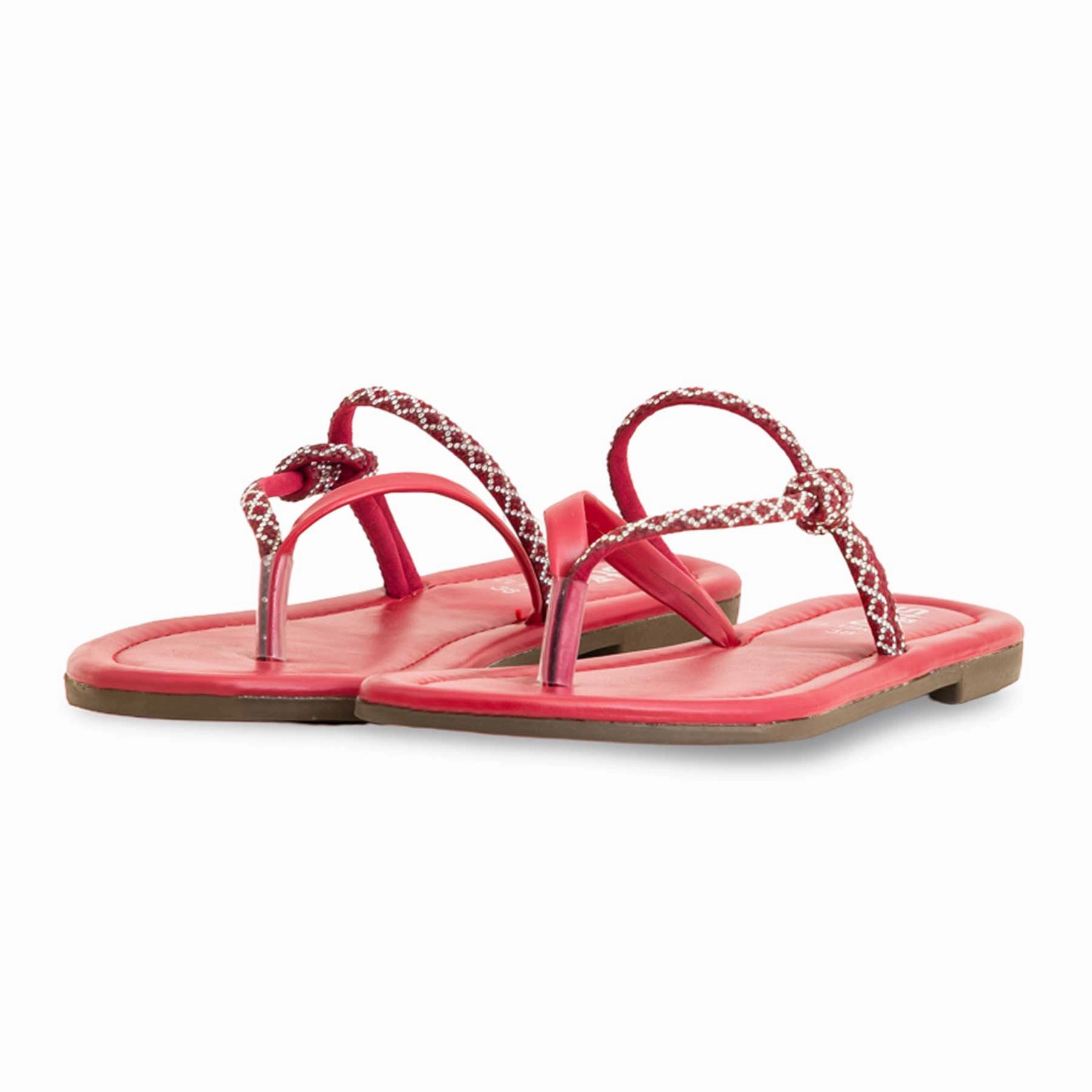 Maroon Casual Chappal For Ladies CL1906 Flat Feet Basketball Shoes