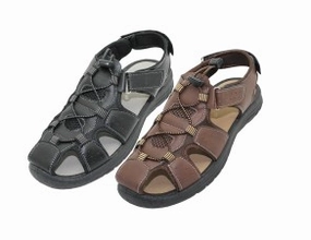 S2600  Men's "Wave" Sport Hiker Sandals with Velcro Back Sandals Day Pass