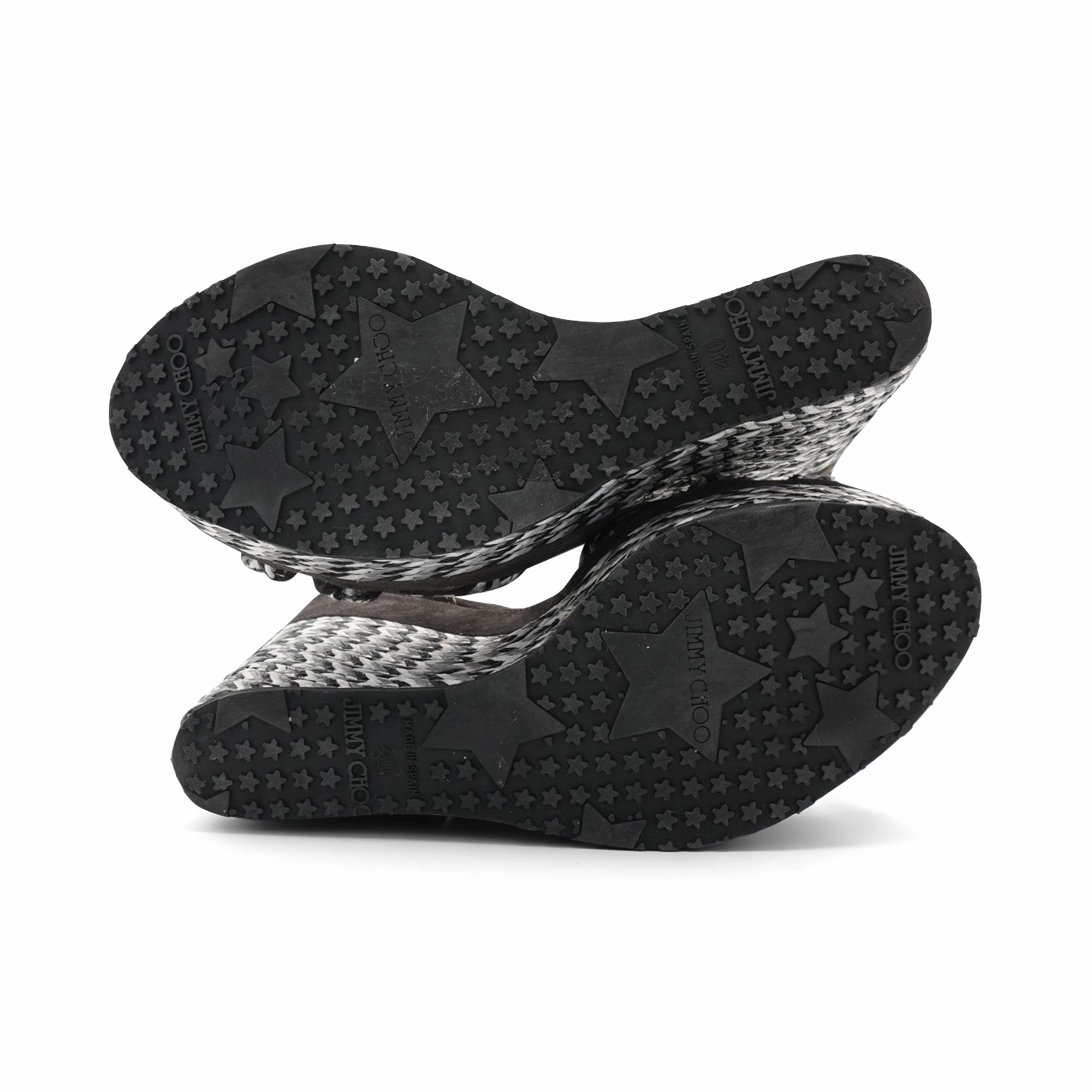 Jimmy Choo 'Promise' Wedges - Women's 40 Sandals With Wide Width