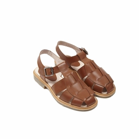 Paraboot Women's Iberis Sandals in Miel Gold Comfy And Cute Walking