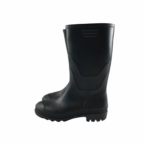 For Motorcycle Boots Wellie boots shoe size 5 plain black calf height