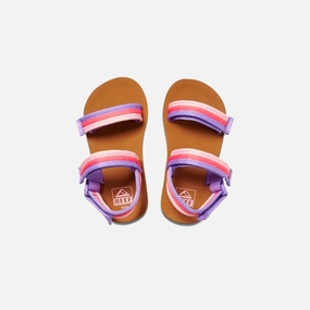 Reef Toddler Little Ahi Convertible Sandals - Sorbet Flip Flops For Beach