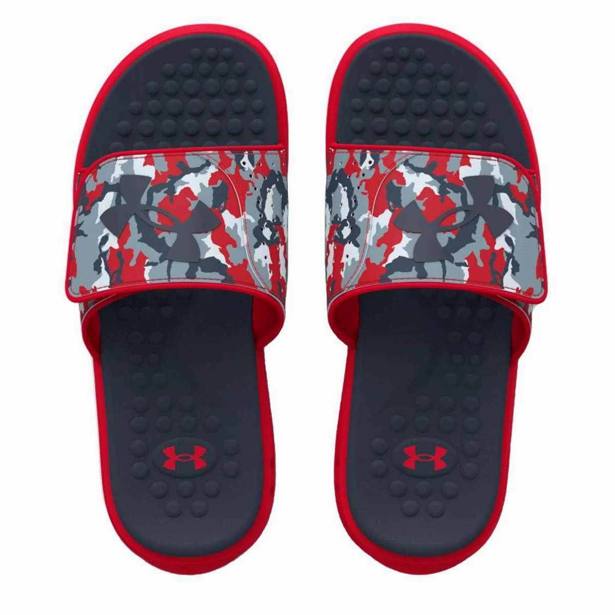 Flip Flops Mit Absatz Under Armour Boys' UA Grade School Ignite 7 Graphic Strap Slides