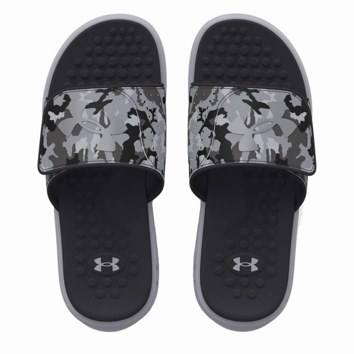 Dupe Flip Flops Under Armour Boys' UA Grade School Ignite 7 Graphic Strap Slides