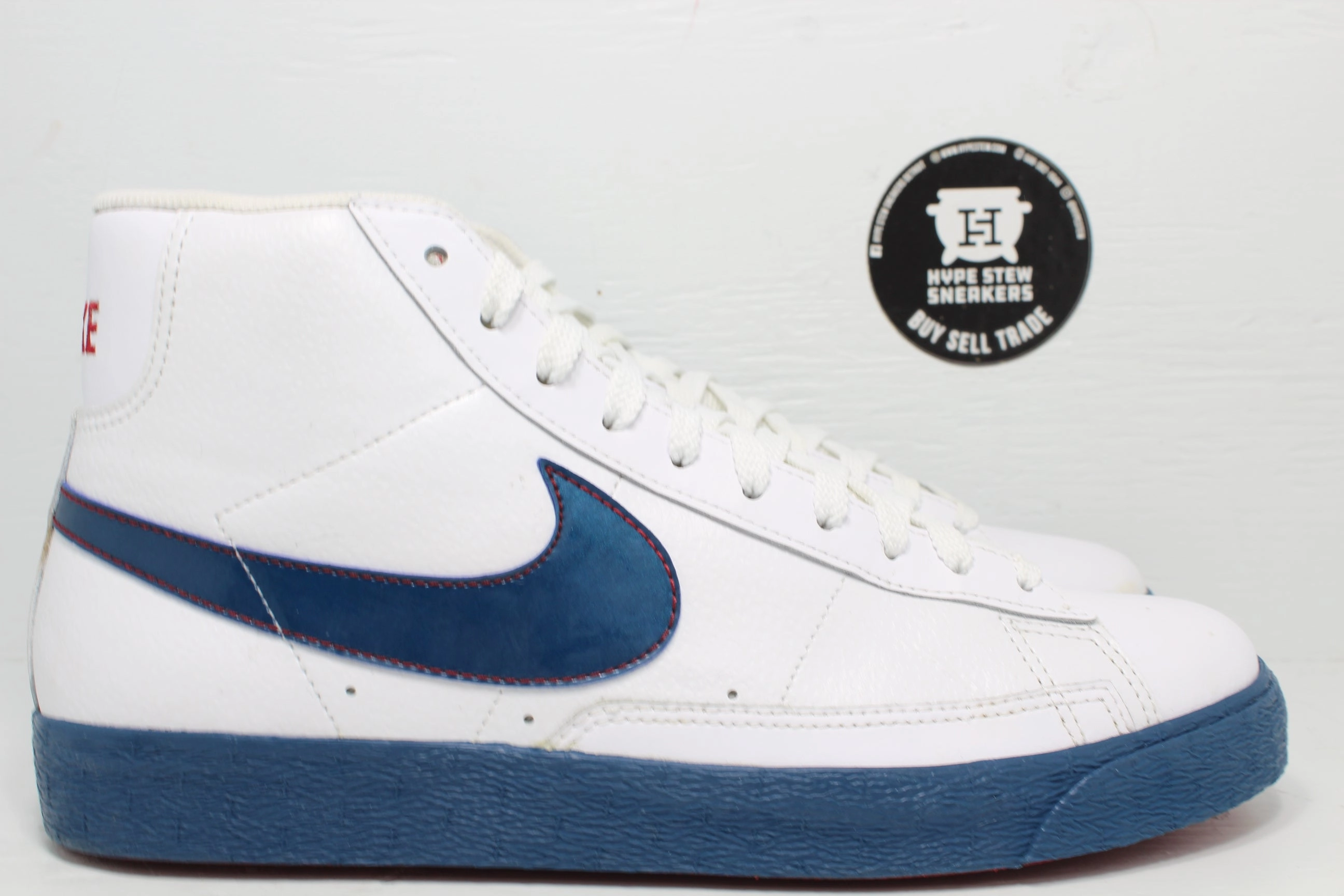 Nike Blazer High Blue Force Nike Soles