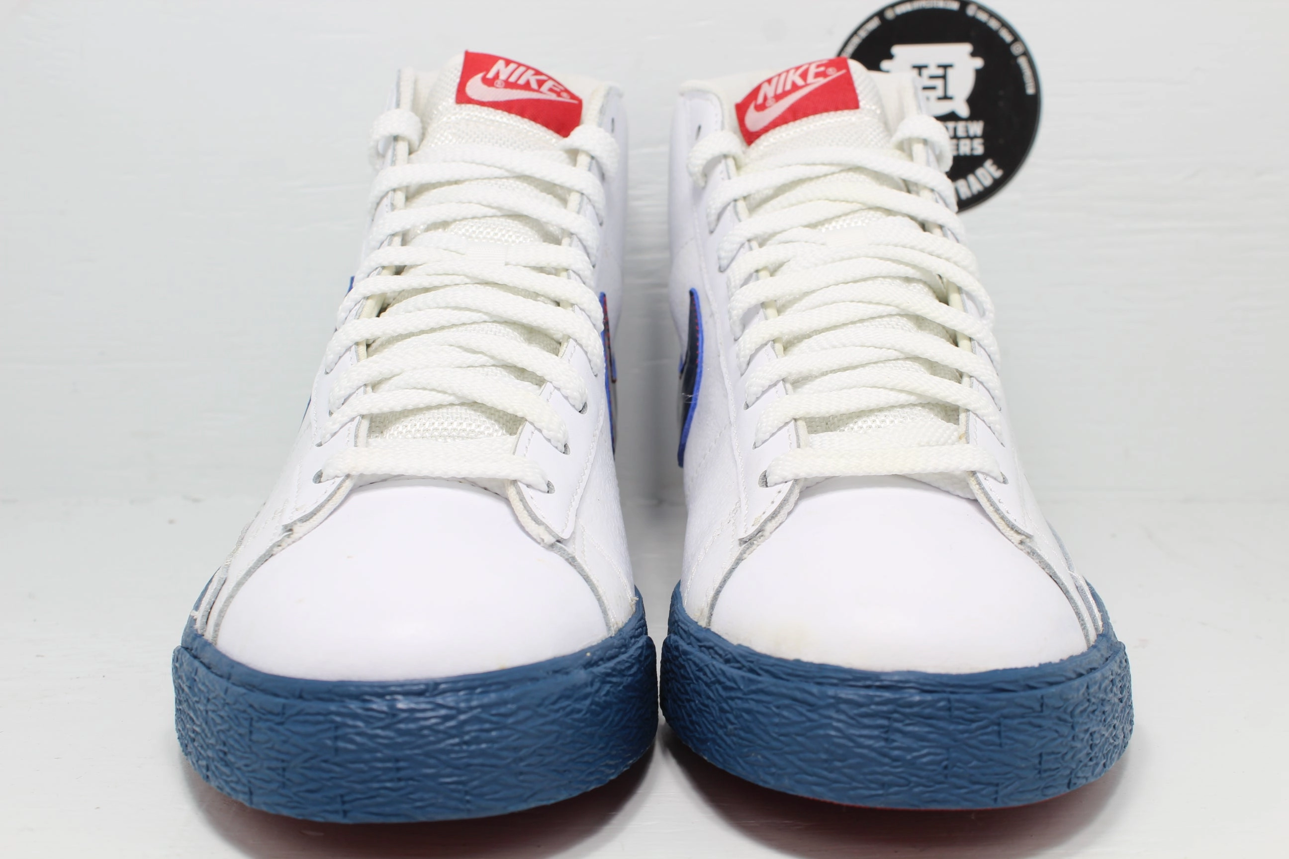 Nike Blazer High Blue Force Animal Print Nikes Shoes