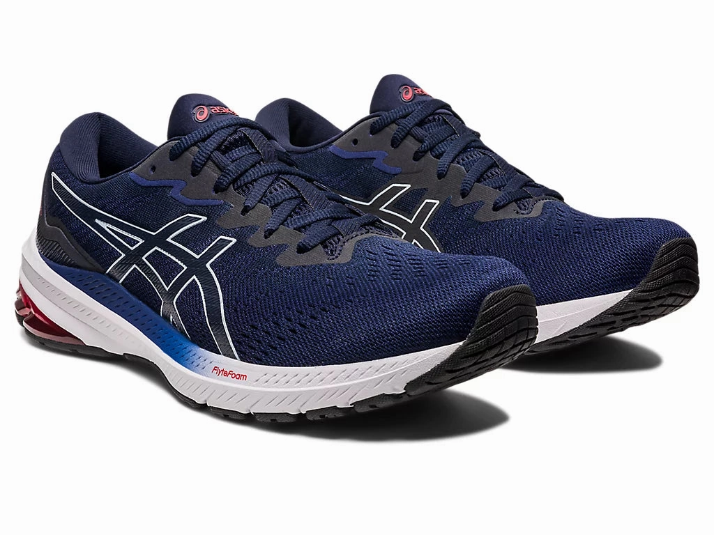 Asics Outdoor Volleyball Shoes ASICS Men's GT-1000 11 EXTRA WIDE (Indigo Blue/Midnight)