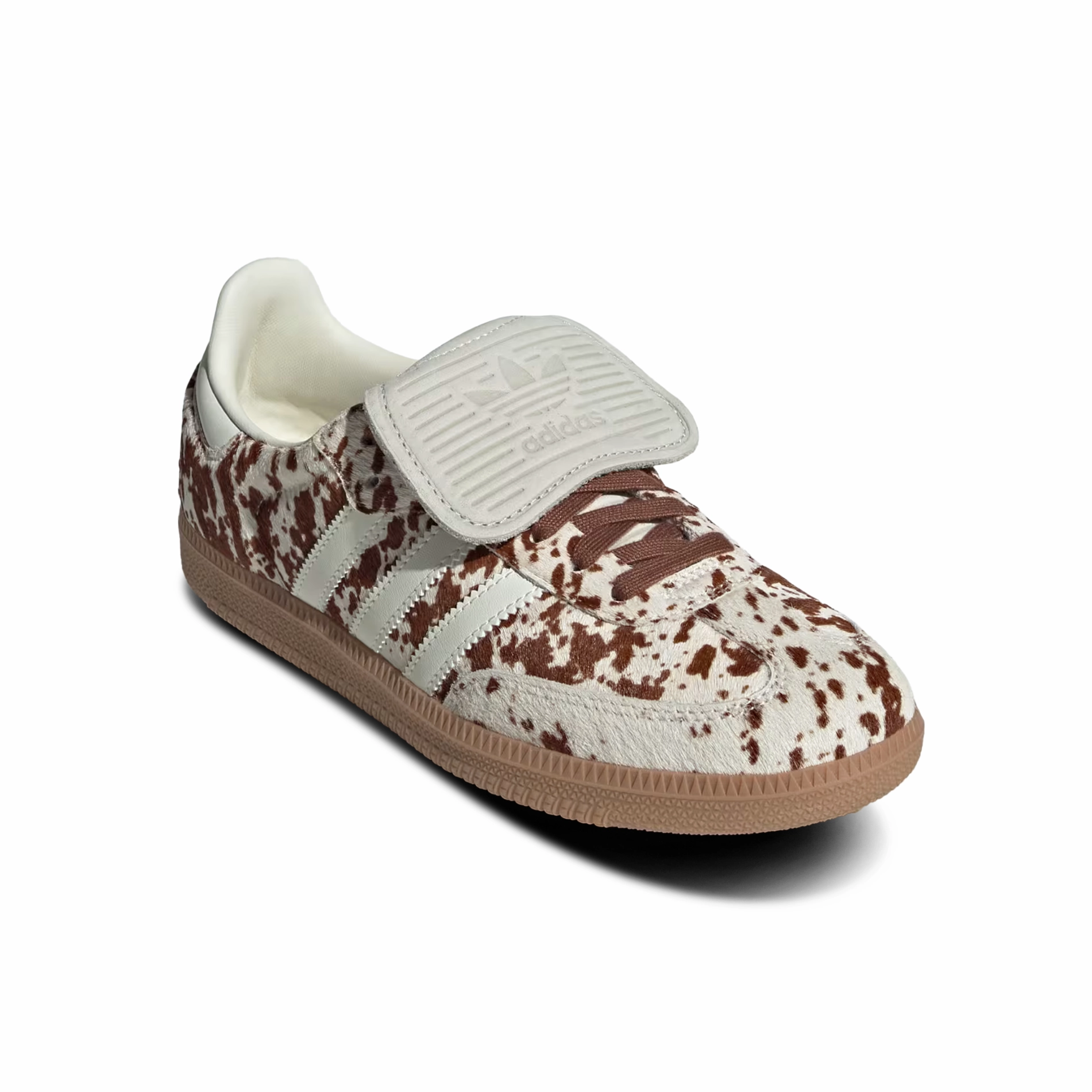 Wellies Rubber Boots Adidas Women's Samba Long Tongue Cow Print/Off White/Lucid Pink/Gum