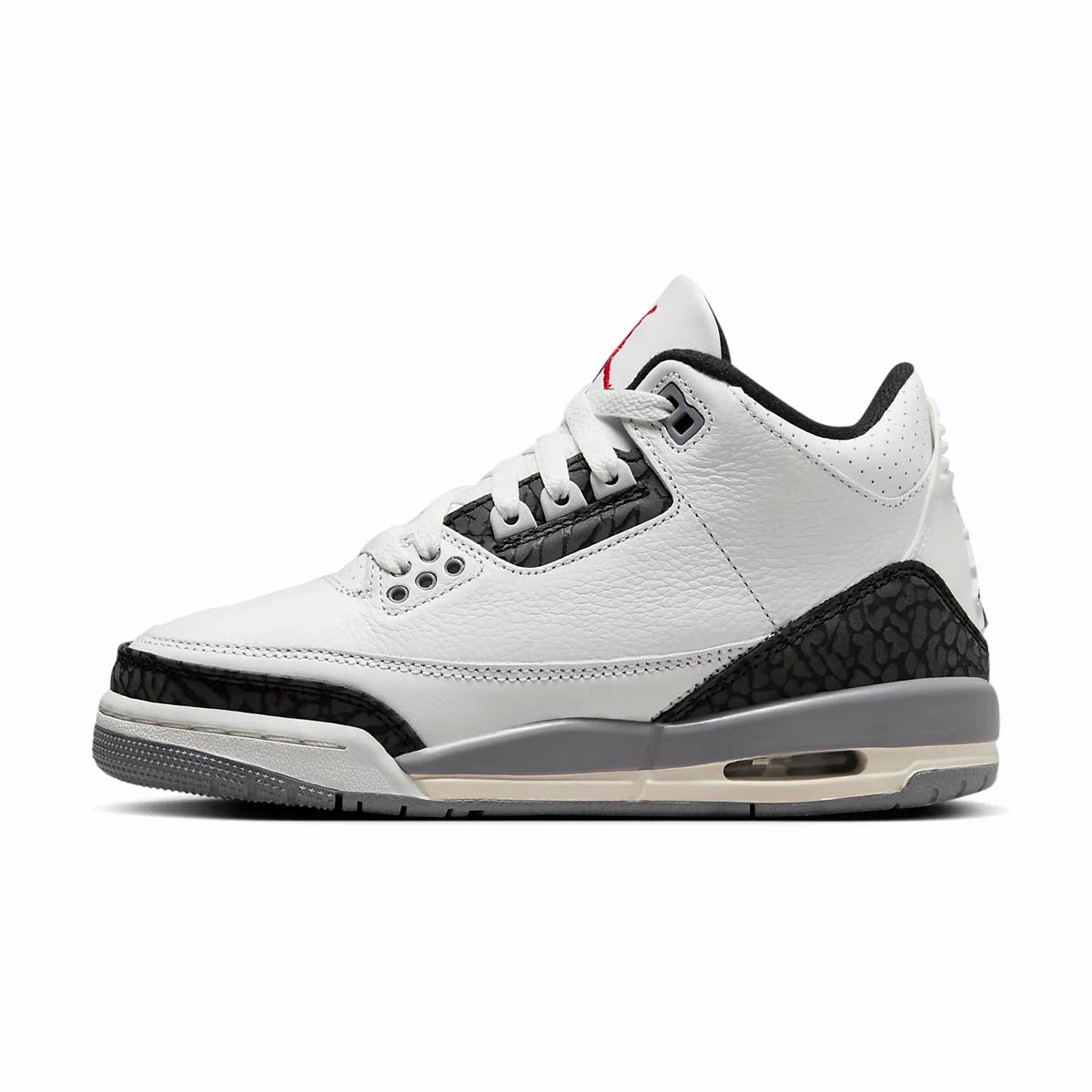 For Walking The Best Walking Air Jordan 3 Retro 'Cement Grey' Big Kids' Shoes