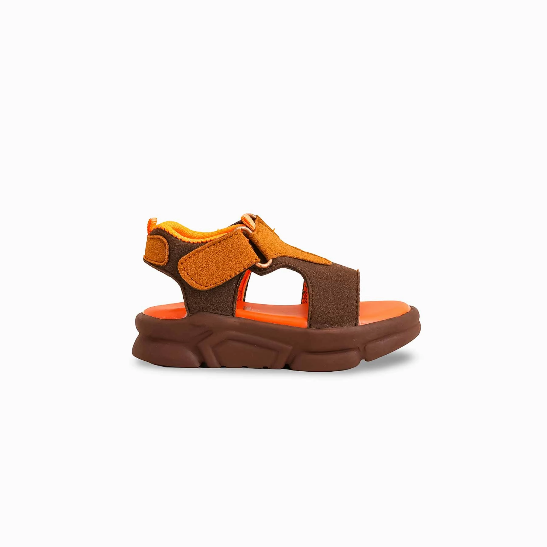 Boys Brown Formal Sandal KD4860 Strap Wedge Sandals
