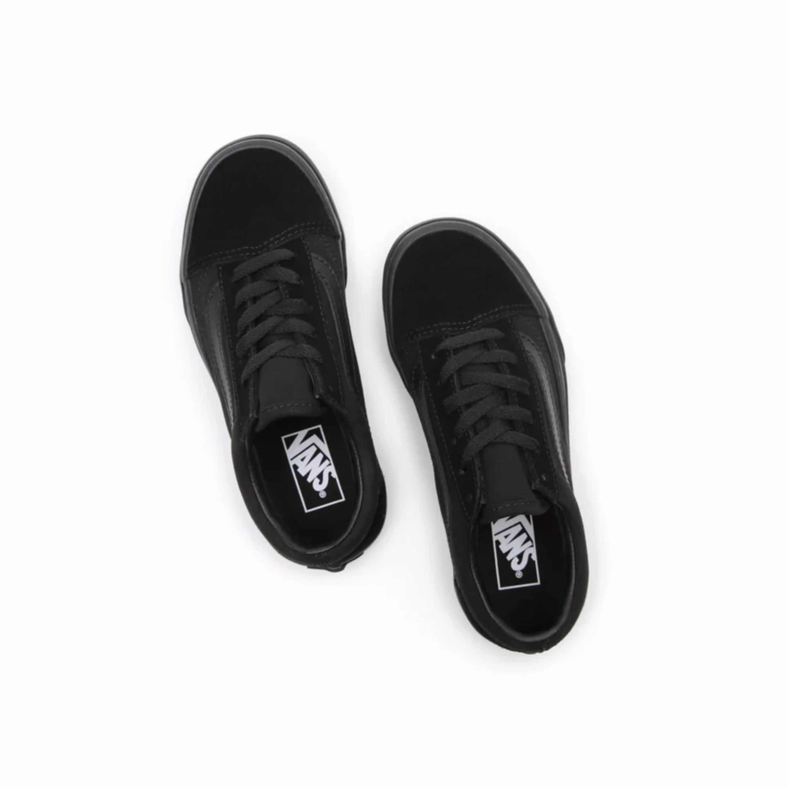 Dunk Low Skate Shoes Vans Kids Old Skool Shoes - Black / Black