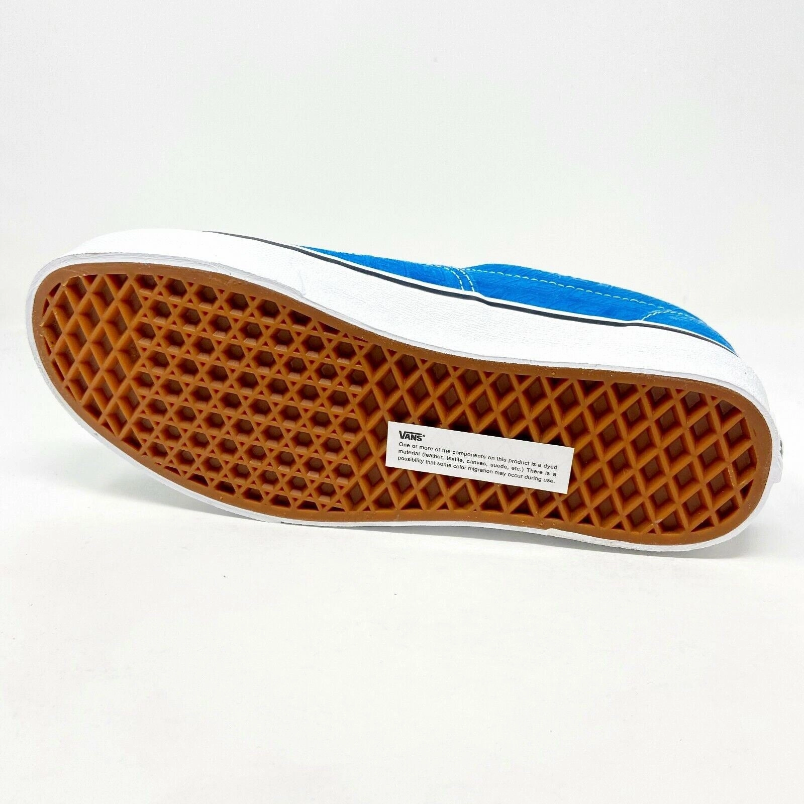 Vans Era (Vans Emboss) Blue True White Womens Casual Shoes Sneakers For Toddlers Learning To Walk Best