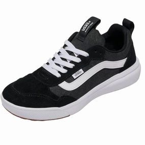 Vans Men's Ranger EXP Low-Top Sneaker, Black/White Best Casual Walking Shoes With Arch Support