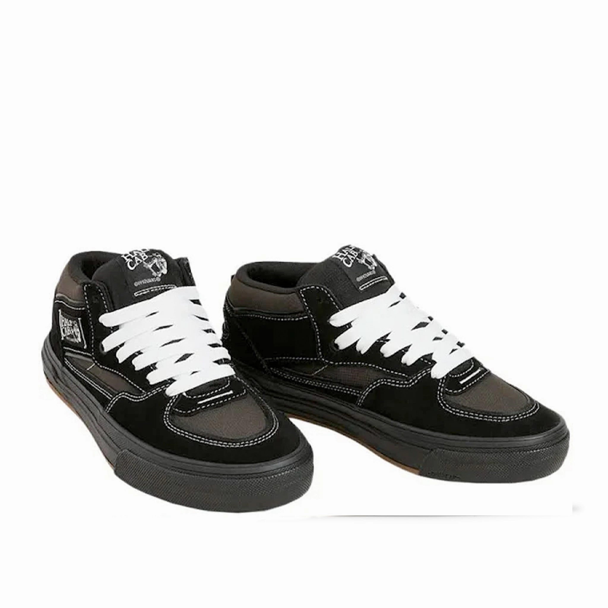 Rival Skate Shoes Vans Skate Half Cab Waffle Cup Black / Asphalt